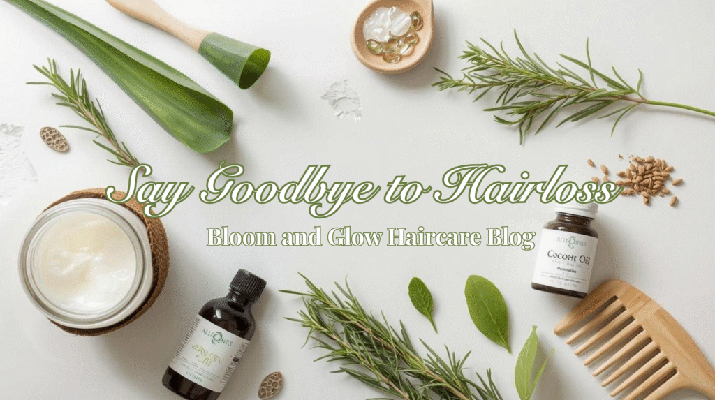 say goodbye to hairloss