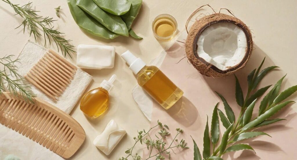 🌿 Glow from Root to Tip: The Secret to Stronger, Shinier Hair🌿 remove the labels